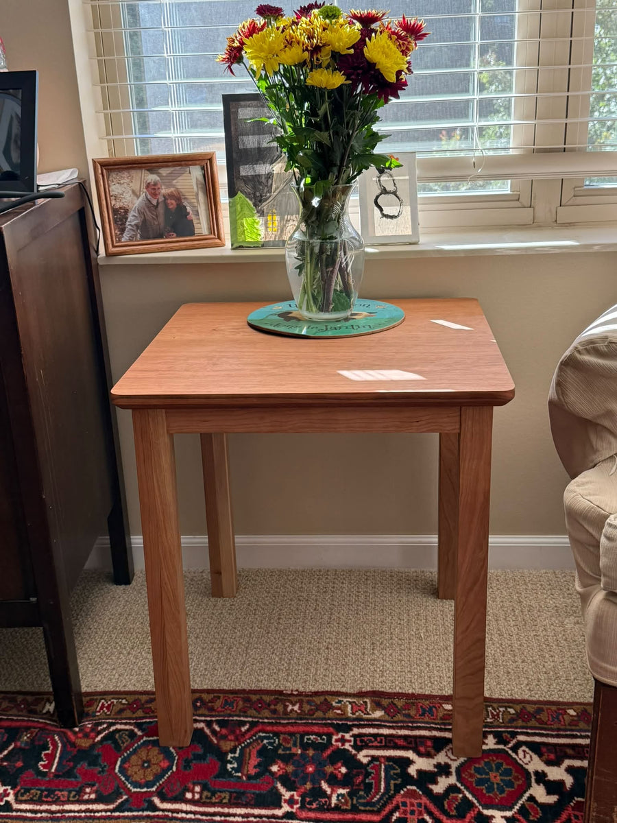 Cherry side table