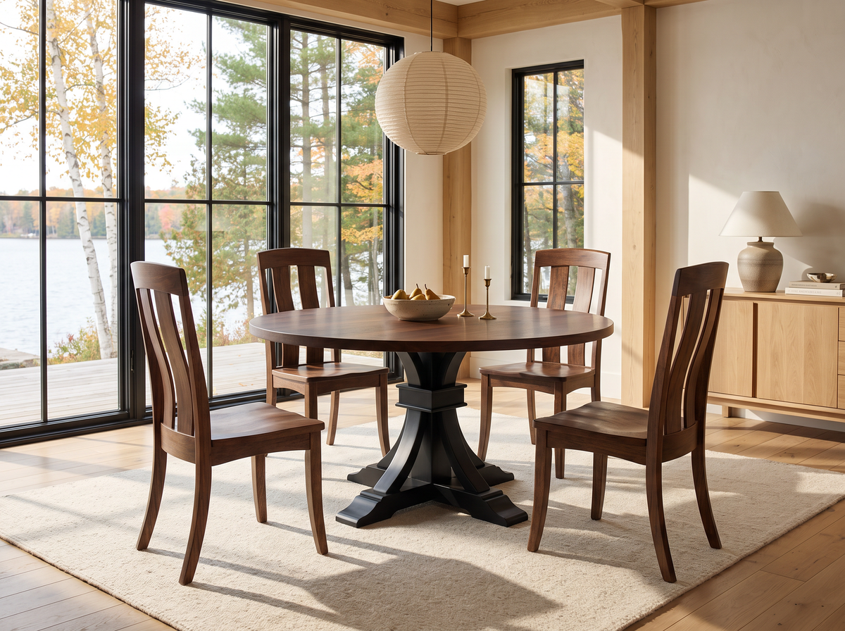The Curtis Pedestal Table