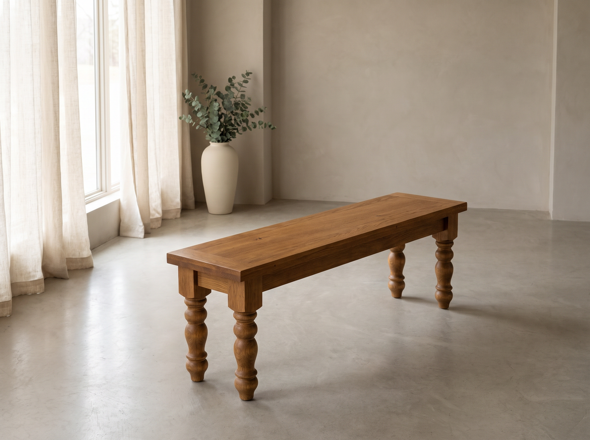 Marquette Farmhouse Bench