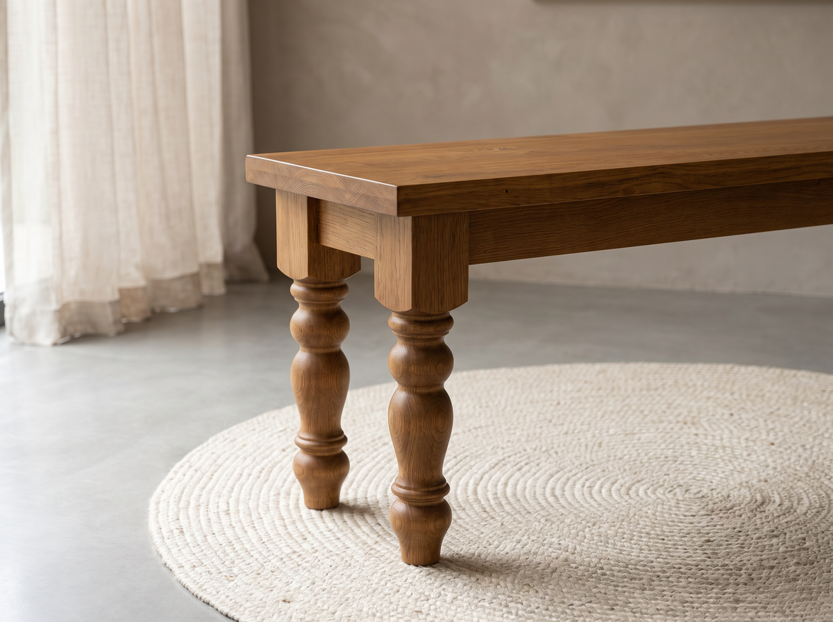 Marquette Farmhouse Bench